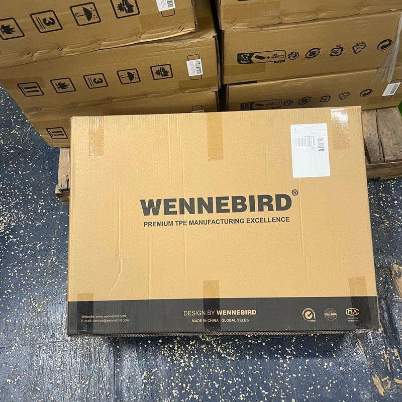 WENNEBIRD All Weather Floor Mats & All Cargo Liners 2020-2024 Tesla Model Y 6pc
