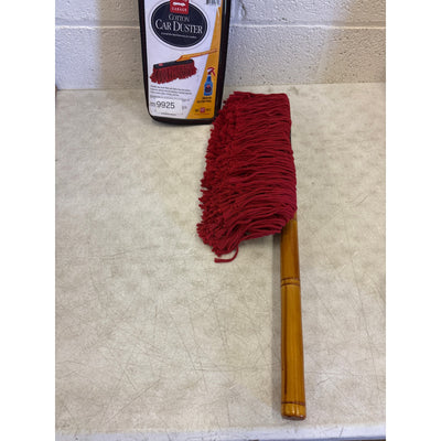 Griot's Garage Cotton Car Duster, Wooden Handle with Storage Bag, Auto Tools