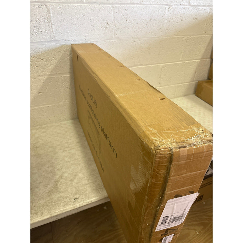 DaoLift 78.74"x14.74 Carbon Steel Scaffolding Platform, Cap 660 LBS 40-62" H