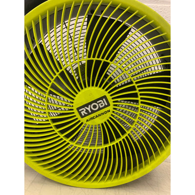 RYOBI Hybrid WHISPER SERIES 14 in. Air Cannon Fan (FAN ONLY) NO LEGS