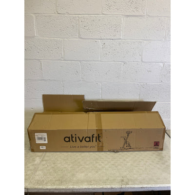 ATIVAFIT Folding Exercise Bike Foldable Fitness Indoor Stationary Bike 3 in 1