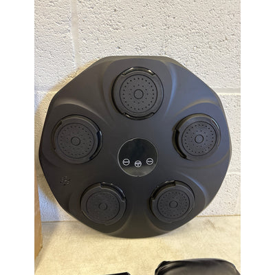 Musical Boxing Pro with Gloves, Controls for Speed and Mode, Bluetooth - Black