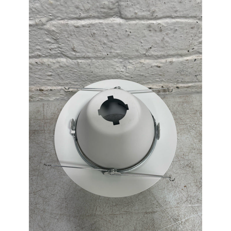 (Lot of 4) HALO 6 in. White Recessed Ceiling Light Trim with Adjustable Eyeball