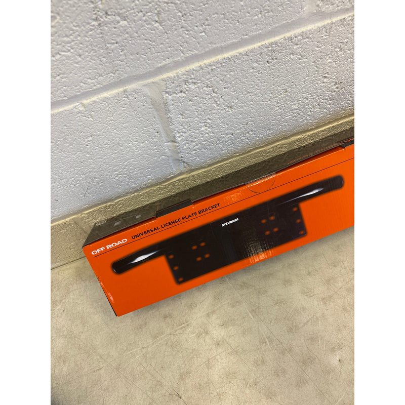 Sylvania Off Road Universal License Plate Bracket, Easy Installation No Drilling