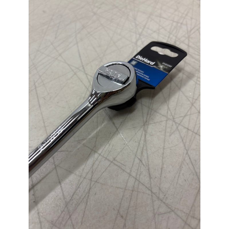 DieHard 1/2" Drive Quick Release Round Head Ratchet 45 Tooth Hand Tool - DH50090
