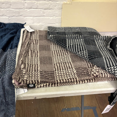 5-Pc Throw Blankets, Fuzzy, Warm& Cozy Plush Reversible Blankets, Assorted Sizes