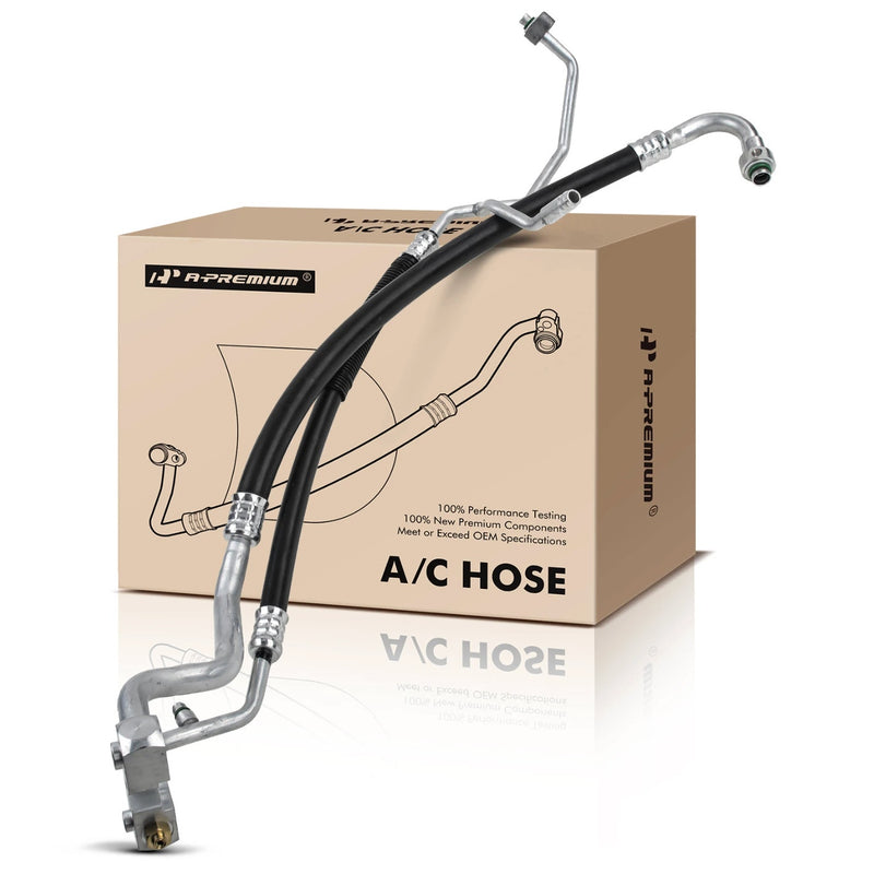 A-Premium AC Manifold Hose Assembly, Ford F-250 F-350 F-450 Super Duty Excursion