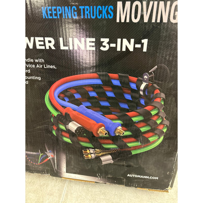 AUTOMANN 179.3012.15 Air Power 3 in 1 Line 15 Ft Length, Semi Truck, Trailer