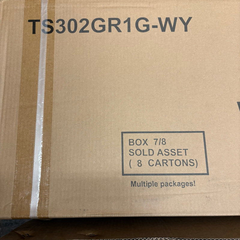 60-Pcs Aluminum Louvered Roof Panels for Pergola, Gray, 54"x5" TS302GR1