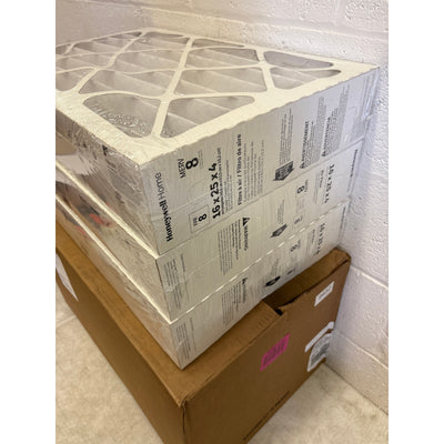3-Pack Honeywell 16x25x4 MERV 8, AC Furnace Air Filter, CF408F1625-3PKAM