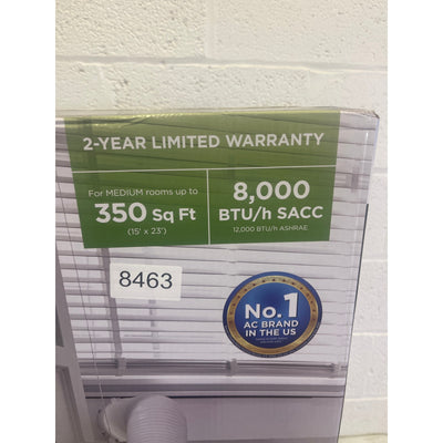 Midea Smart Air Conditioner 8,000 BTU DOE Portable w Wheels, Standup Unit AC