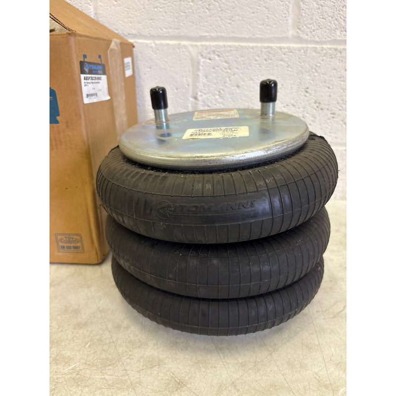Automann ABSP3B22R-8042 Air Spring Triple Convoluted For Trucks, Trailers, Buses