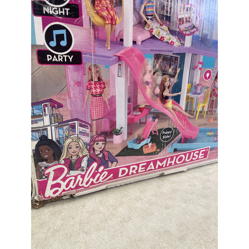 Barbie Dreamhouse 3.75-Ft Dollhouse With Pool, Slide, Elevator, Lights & Sounds