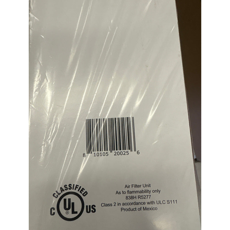 Lennox 20x25x5 MERV 11 Media Filter Double-Wall Beverage Board Frame X6673