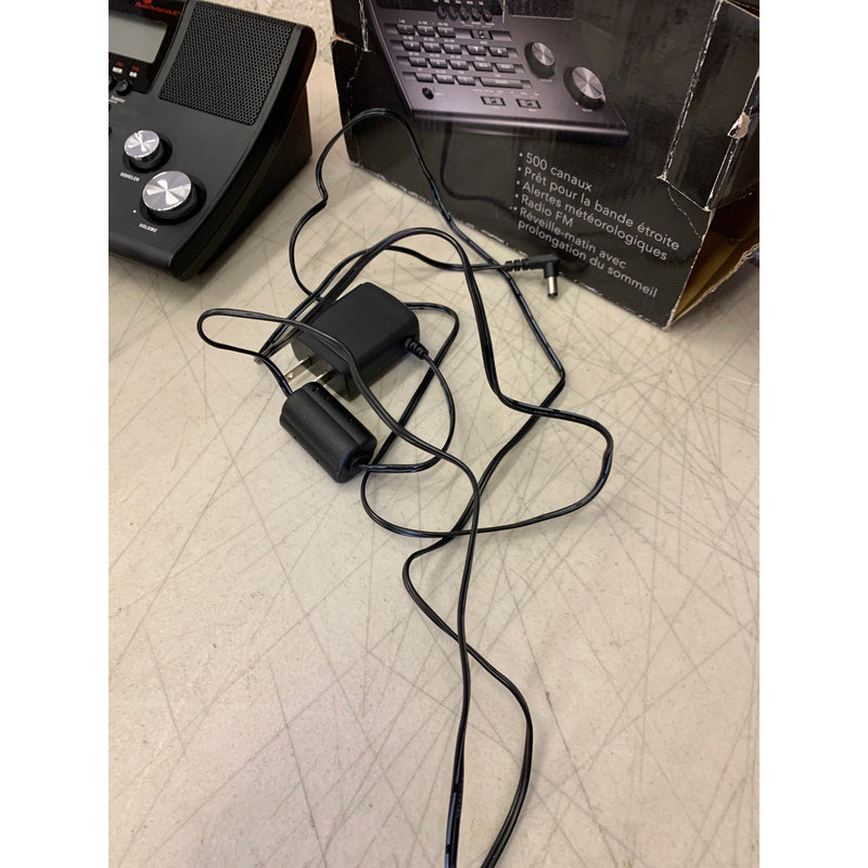 Uniden Bearcat Radio Scanners Black BC365CRS Avec Radio FM , Alarm Weather Alert