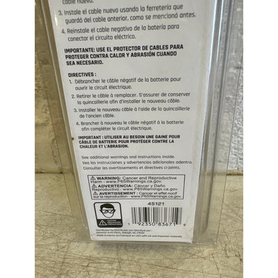 DieHard Battery Cable Switch to Starter, 49" Long, 6 Gauge Positive or Negative