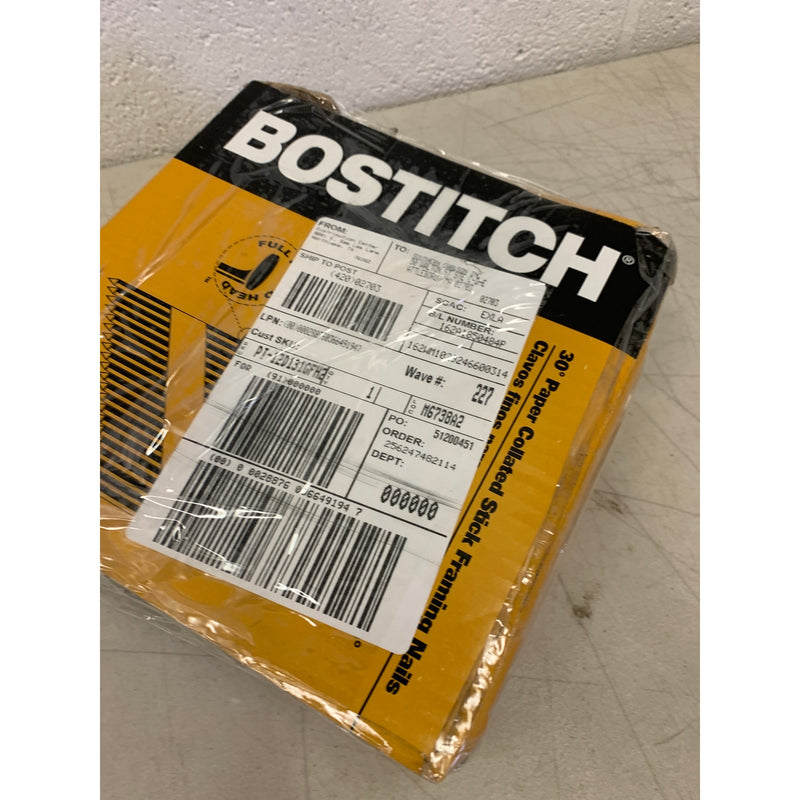 Bostitch 3-1/4" L X 11 Ga. Hot-Dip Galvanized Framing Nails 33 deg 2,000 pk