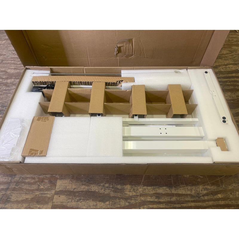 FLEXISPOT Standing Desk Electric Stand Up Desk White 24"D x 48"W x 28"H EP1EW