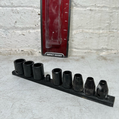 Husky 3/8 in. Drive Standard SAE 6-Point Impact Socket Set (9-Piece), MISSING 1