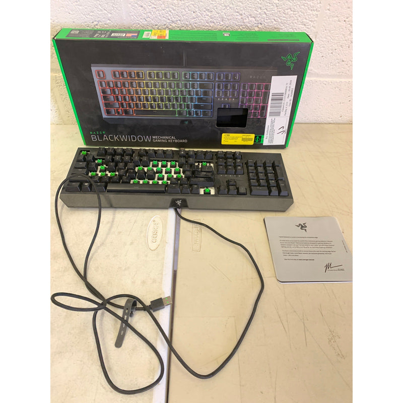 Razer BlackWidow Wired Mechanical Gaming Keyboard for PC, Wired, Missing Keys