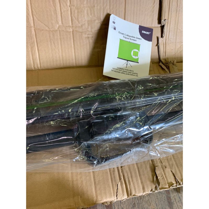 EMART 107" Green Screen Stand, Professional Chromakey Background with Locking Frame
