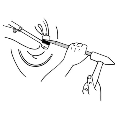 Lisle 18530 Ball Joint Separator, Stepped, Heavy Duty, 15/16" Opening, Hand Tool