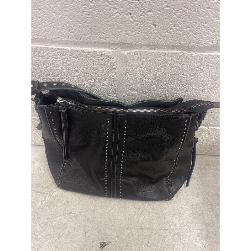 Montana West Tote Bag Leather Handbags for Women Top Handle - Black