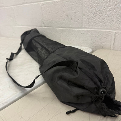 Exercise & Fitness Mat 54" x 36" w/ Carrying Bag Non-Slip, Indoor/Outdoor Black