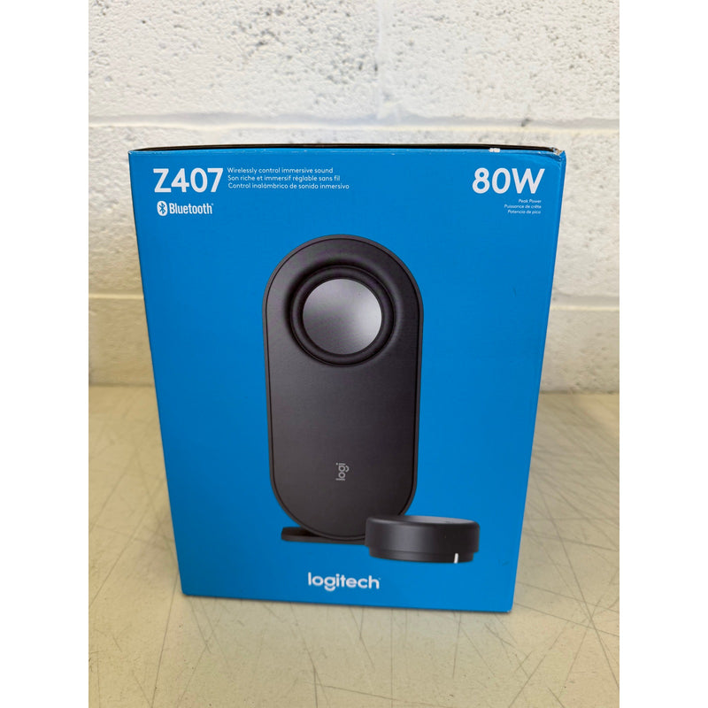 Logitech Bluetooth Computer Speakers with Subwoofer & Wireless Control - Black