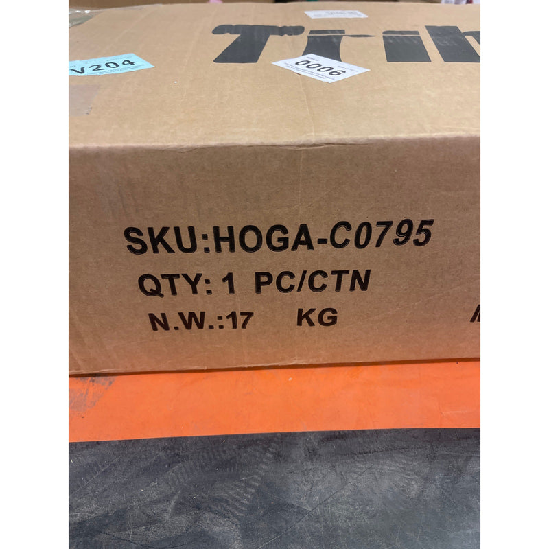 Tribesigns Farmhouse Console Table, 55 Inch Wood Sofa Table Hallway Table Gray