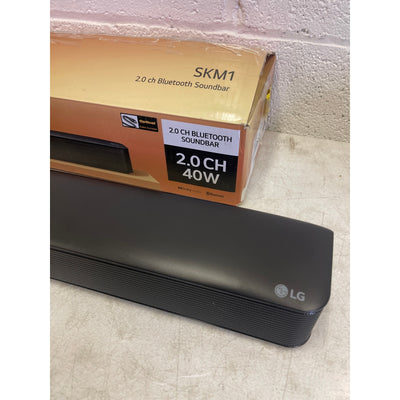 LG 2.0 ch. Soundbar with Bluetooth Streaming, Dolby Audio 40W - SKM1 Black