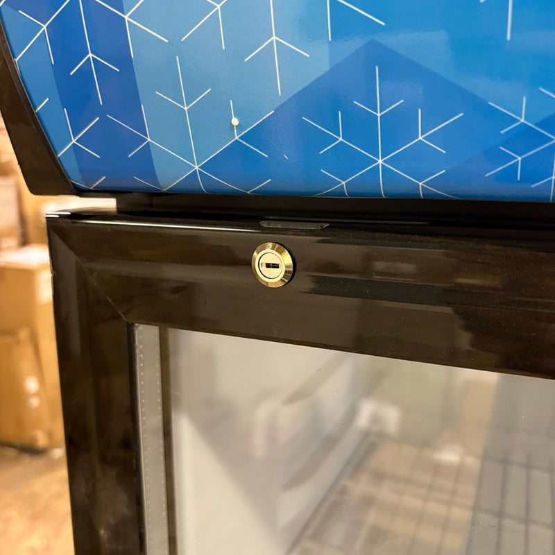 ROVSUN 21" 8.1 Cu.Ft. Black Beverage Refrigerator 3-Shelves 240W 115V  - DENTED