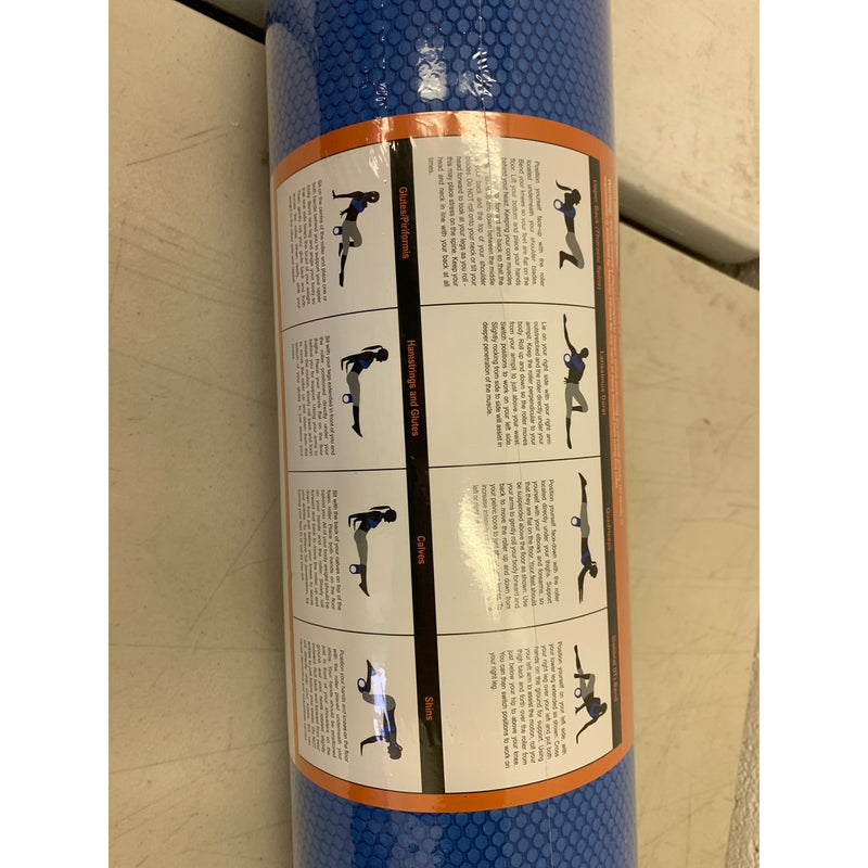 Maximo Fitness Foam Roller, 36" x 6" Rolling Muscle Massager
