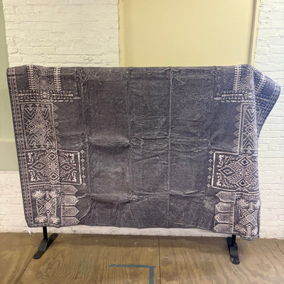 Nicetown 8'x10' Area Rug, Thin, Machine Washable Non-Slip Stain Resistant - Gray