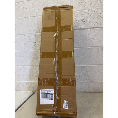 VGMiu 3-Tier Metal Flower Stand with 12 Buckets, Wheels & Brakes - White