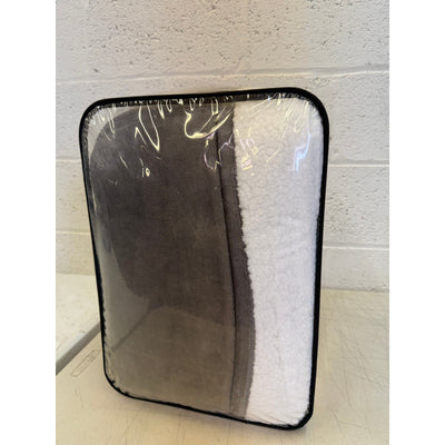 UGG Avalon Full/Queen Reversible Blanket (90in x 90in) - Metal Grey