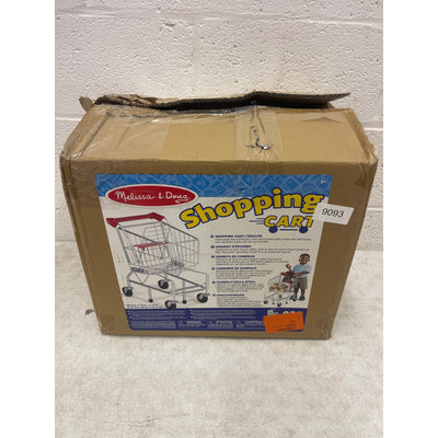 Melissa & Doug Toy Shopping Cart With Sturdy Metal Frame 20.2 x 15 x 14 inches