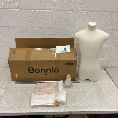 Bonnlo Mannequin Kid Dress Form, 10-12 Years Old Torse Body w Adjustable Stand