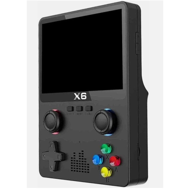 Handheld Game 3.5" IPS Screen Players Dual Joystick 1000+ Game Retro GBp - Black