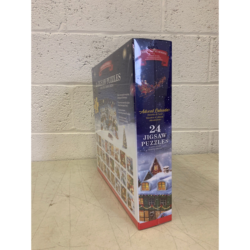 EuroGraphics Puzzles Christmas Memories 50pc Puzzle 24 Day Advent Calendar