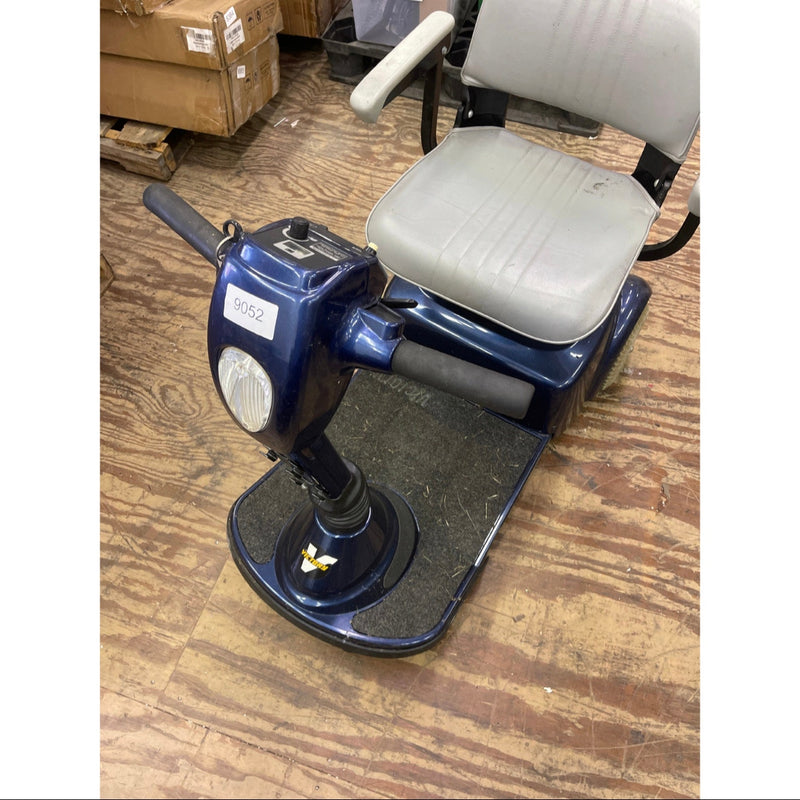 Pride Victory 3 Wheel Electric Scooter with Light & Horn - Blue - SEE DETAILS