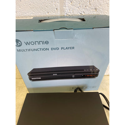 WONNIE HD DVD Player for TV, CD Players for Home with Remote Control, Black