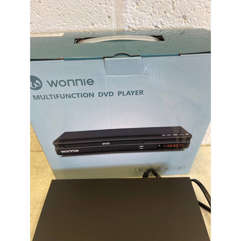 WONNIE HD DVD Player for TV, CD Players for Home with Remote Control, Black