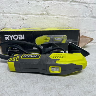 RYOBI Detail Sander, 0.4 Amp 2-7/8 in. Corded Electric, 13,000 OPM