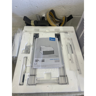 Midea 10,000 BTU Smart Inverter U-Shaped Window Air Conditioner 450 SqFt - White