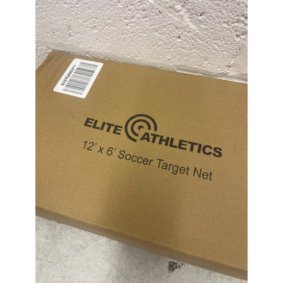 ELITE ATHLETICS 12' x 6' Soccer Goal Target Nets with Highlighted Scoring Zones