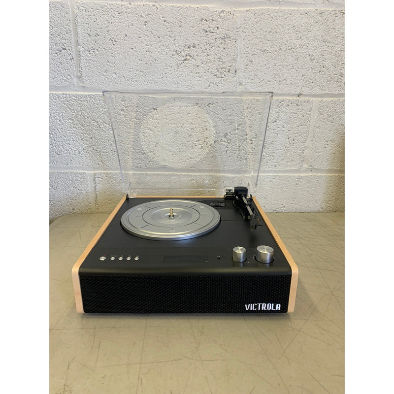 Victrola Eastwood 3-Speed Bluetooth Turntable Built-in Speakers, No Cord