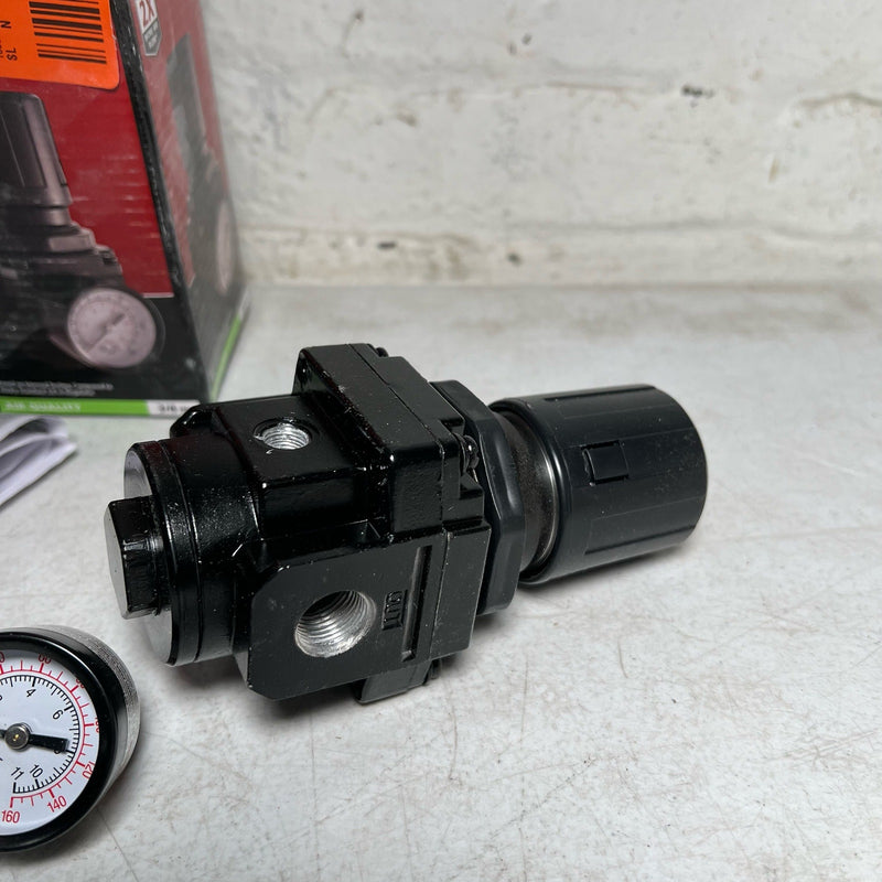 Husky 3/8 in. High Performance Air Regulator, 0-150 PSI