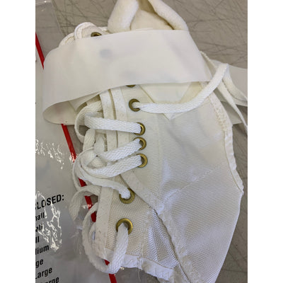 Swede-O Ankle Lok Support with Knit Tongue, Small Ankle Brace White Sprain Brace