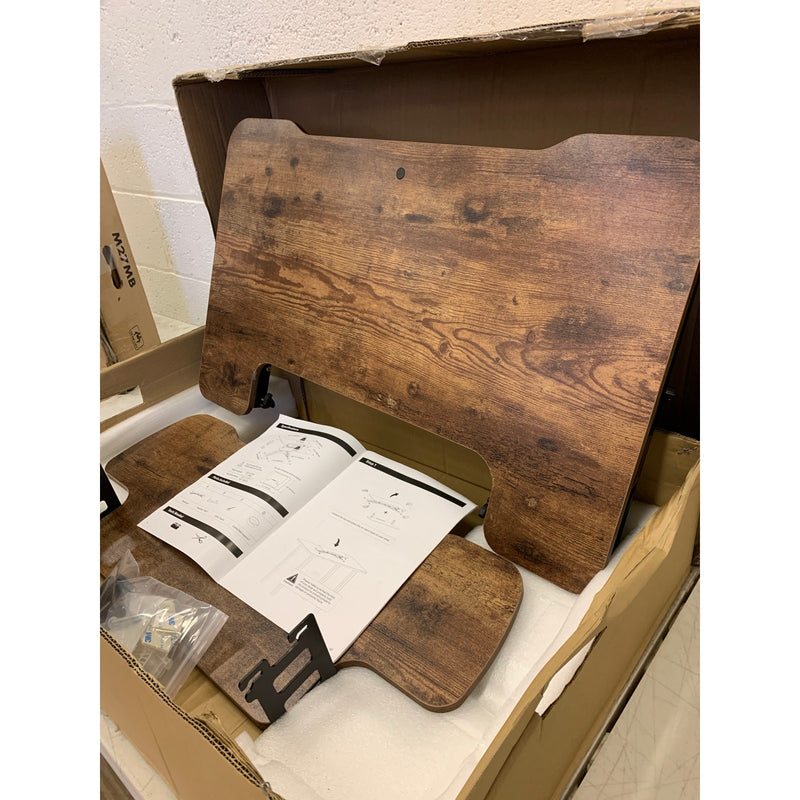 Flexispot Standing Desk 31" RUSTIC COLOR Office Desk Keyboard Tray SEE DETAILS